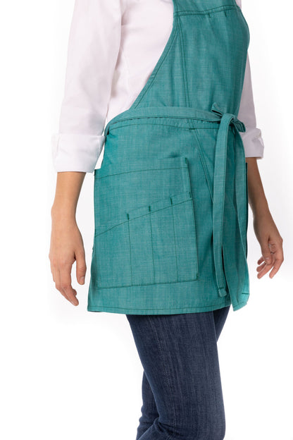 Chef Works - Medford Short Bib Apron - ABN02W