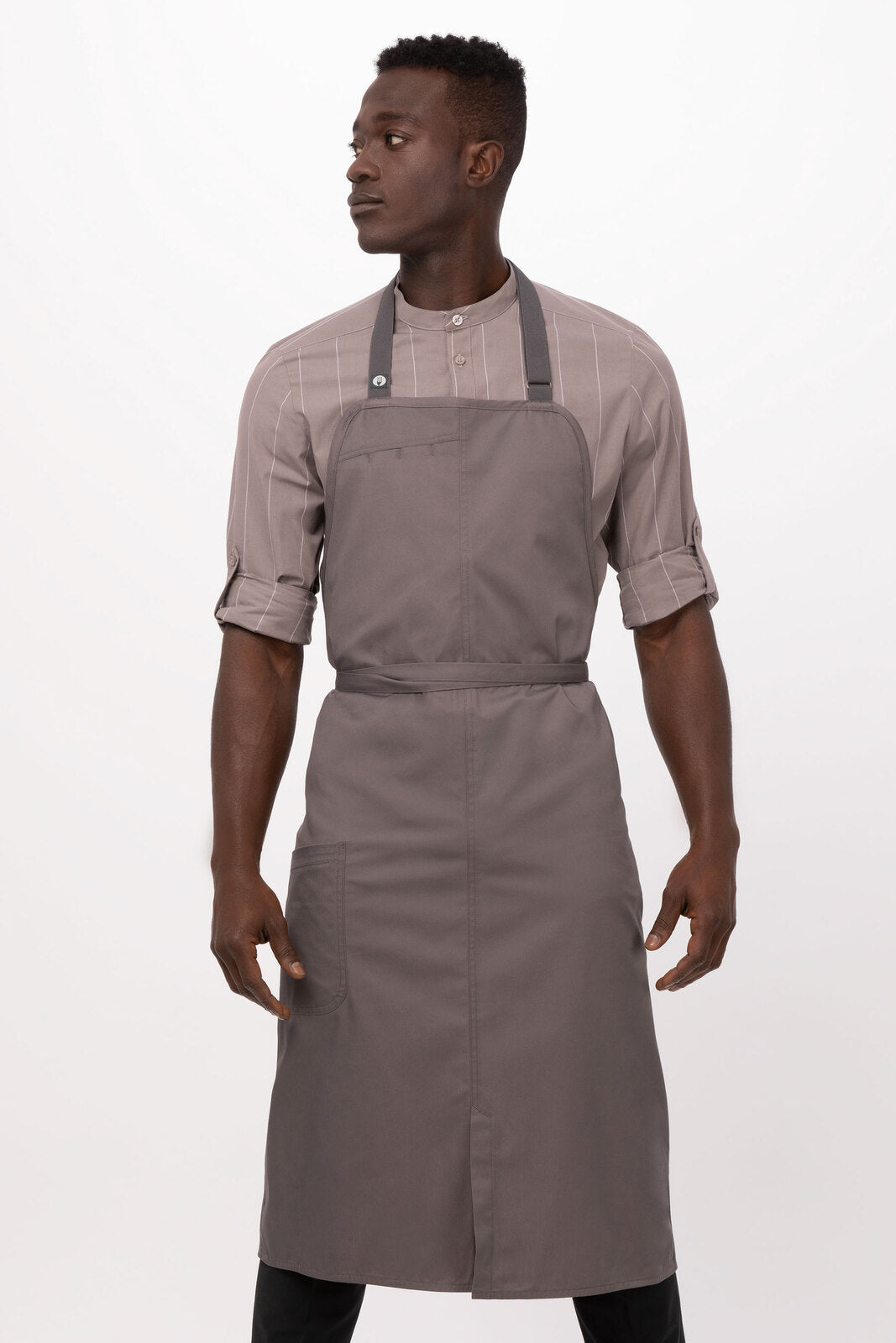 Chef Works - Brio Chef Bib ApronN- ACN01