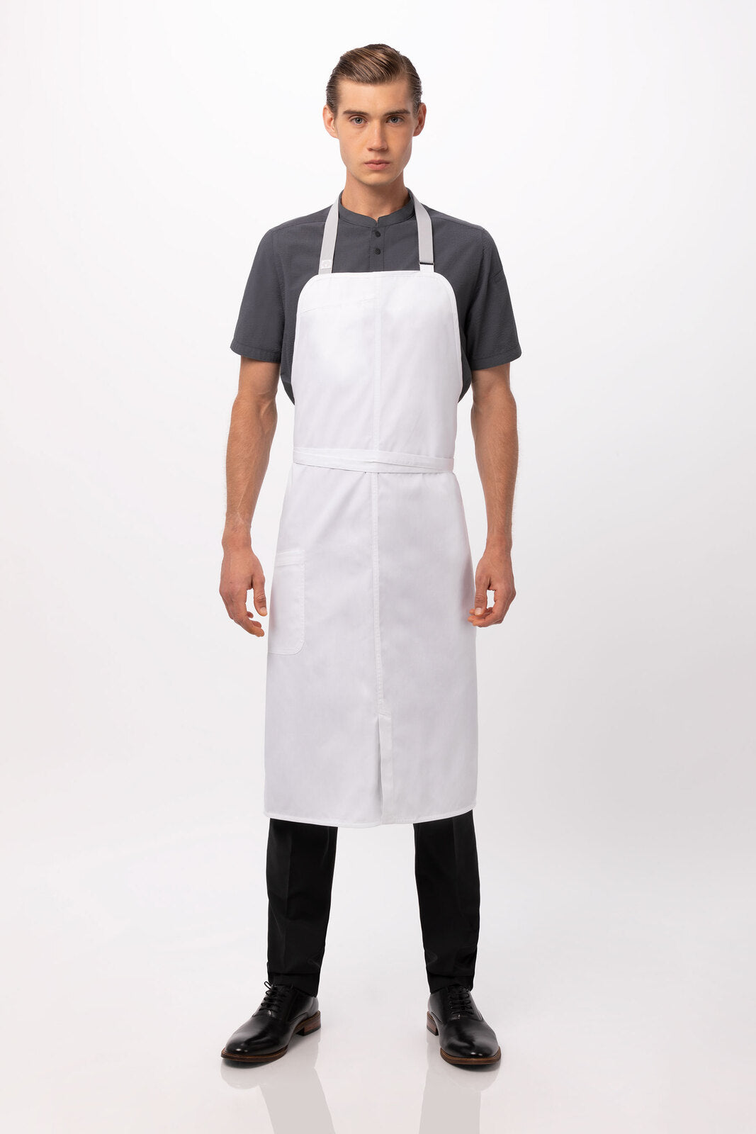 Chef Works - Brio Chef Bib ApronN- ACN01