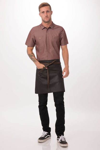 Chef Works - Boulder Half Bistro Apron - AHWWT001