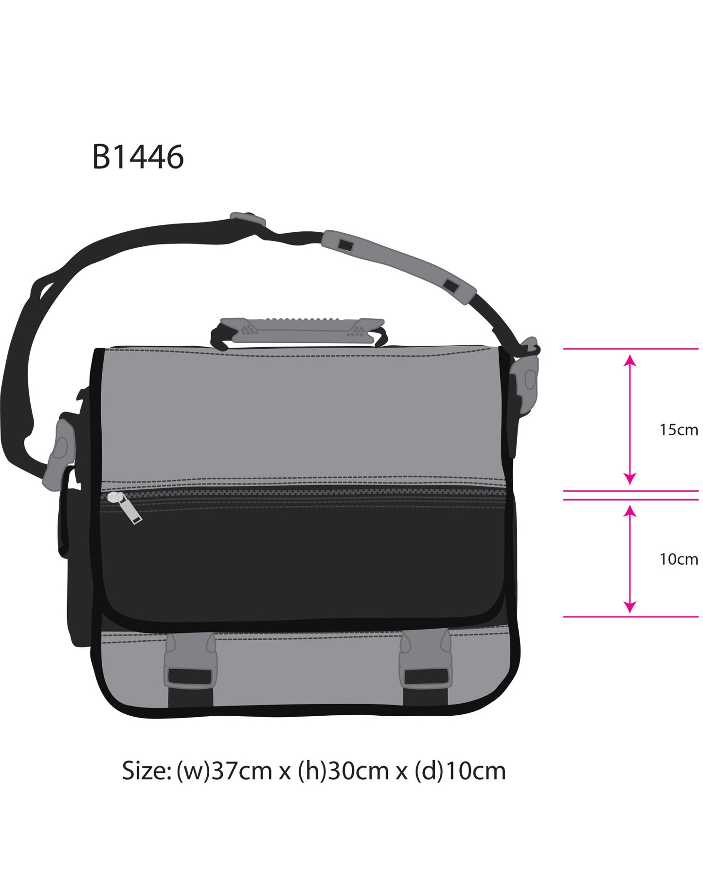 Winning Spirit - B1446 Executive Conference Satchel