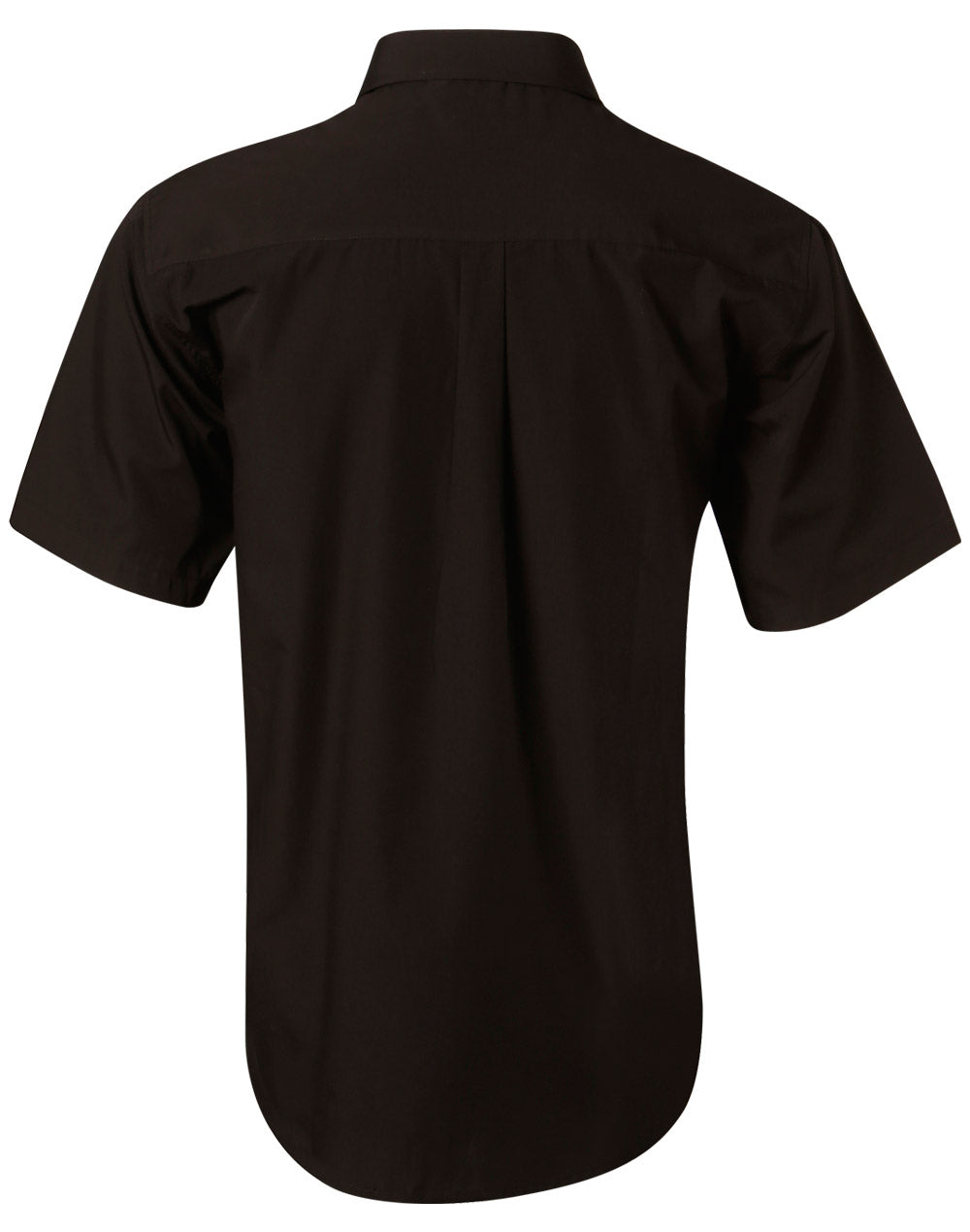 Winning Spirit-Men's Poplin Short Sleeve Business Shirt -BS01S