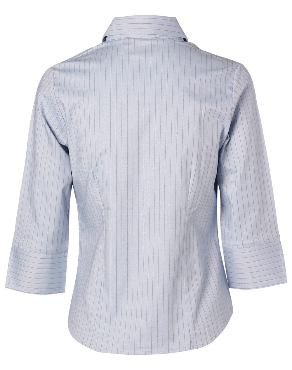 Winning Spirit-Women's Pin Stripe 3/4 Sleeve Shirt-BS18