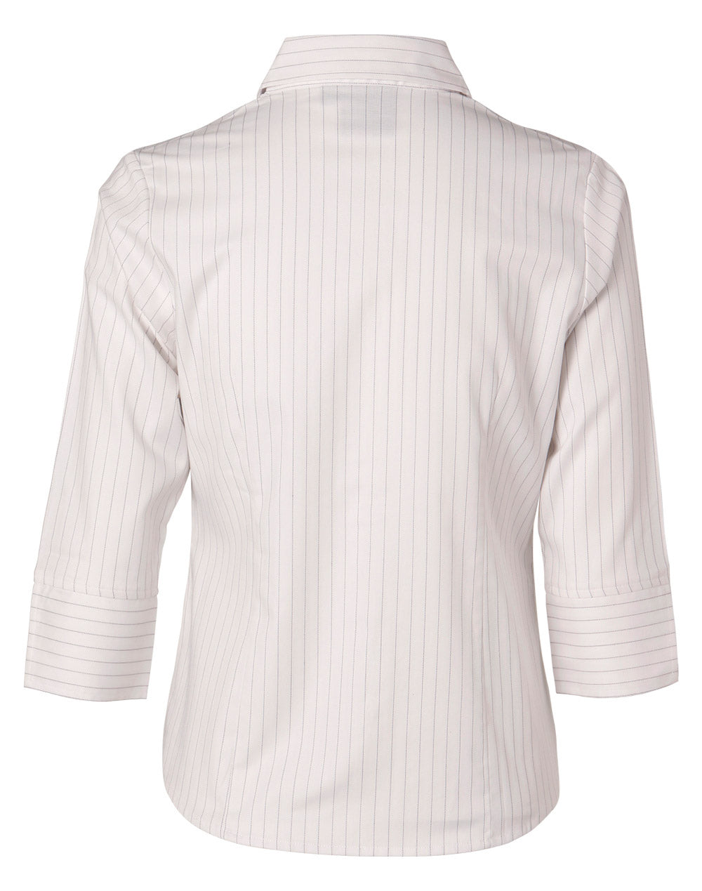 Winning Spirit-Women's Pin Stripe 3/4 Sleeve Shirt-BS18