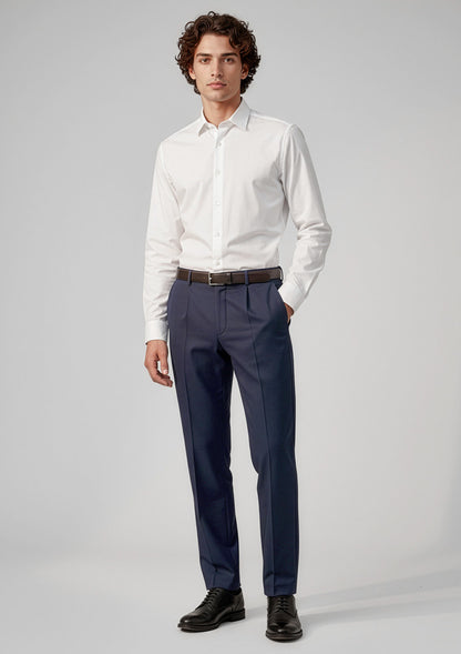 Biz Collection Mens Classic Pleat Front Pant -BS29110