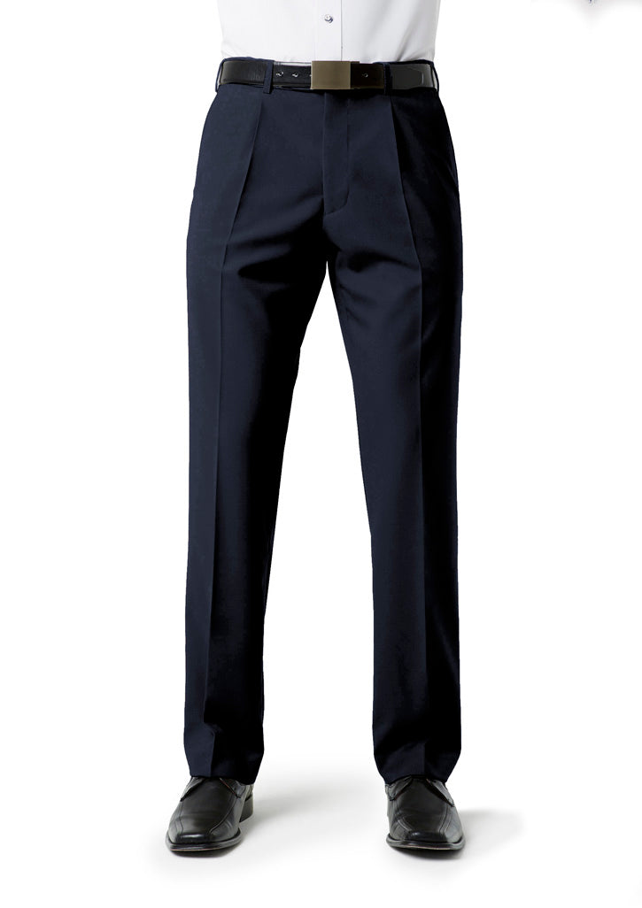 Biz Collection Mens Classic Pleat Front Pant -BS29110
