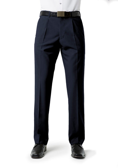 Biz Collection Mens Classic Pleat Front Pant -BS29110
