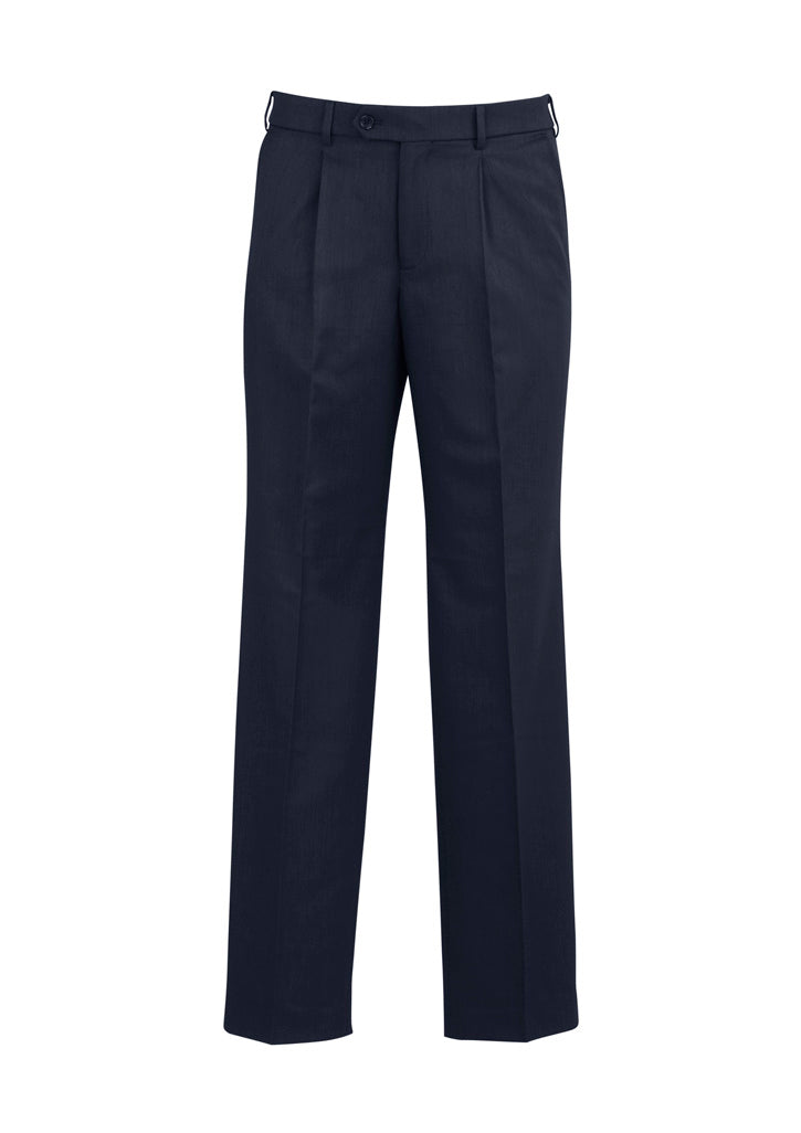 Biz Collection Mens Classic Pleat Front Pant -BS29110