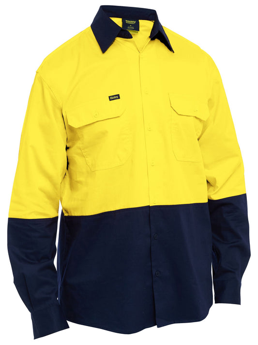 Bisley - Hi Vis Cool Lightweight Drill Shirt - BS6695