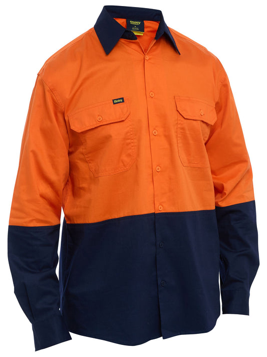 Bisley - Hi Vis Cool Lightweight Drill Shirt - BS6695