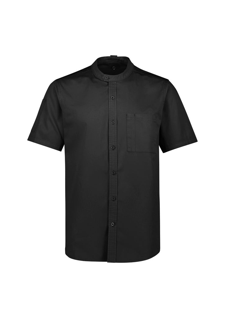 Biz Collection - Mens Salsa Short Sleeve Chef Shirt - CH329MS