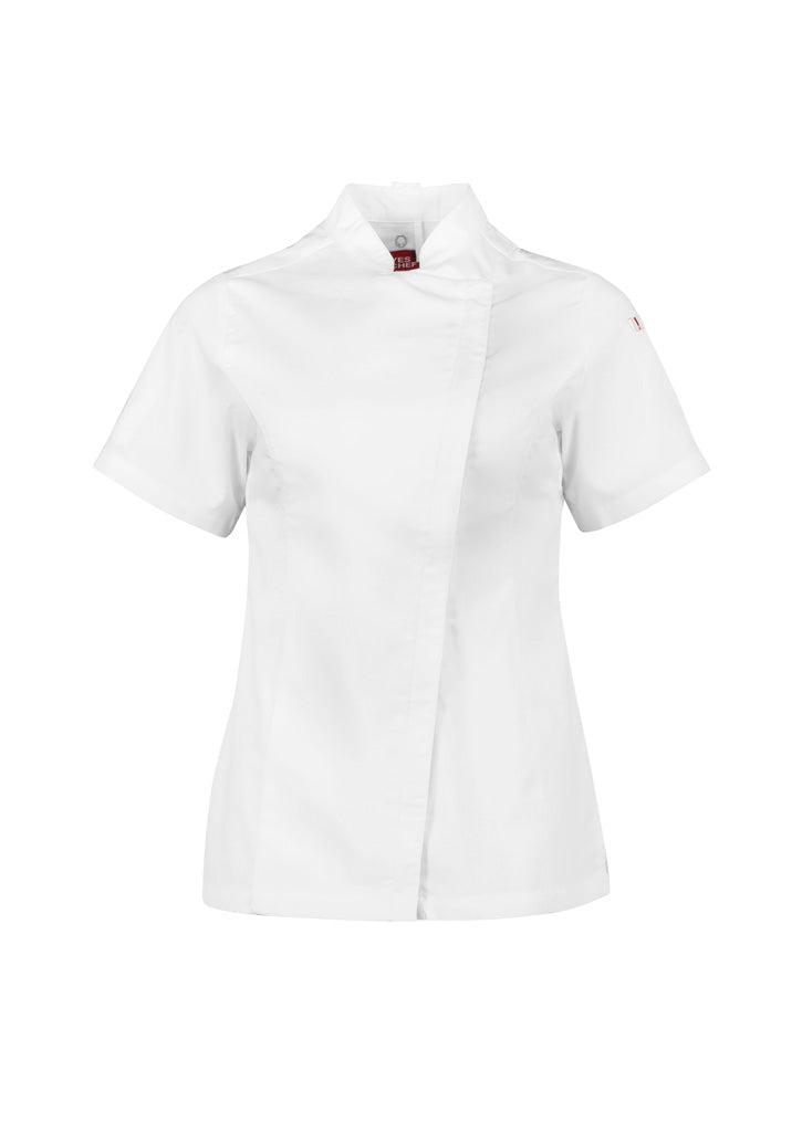 Biz Collection - Womens Alfresco Short Sleeve Chef Jacket - CH330LS