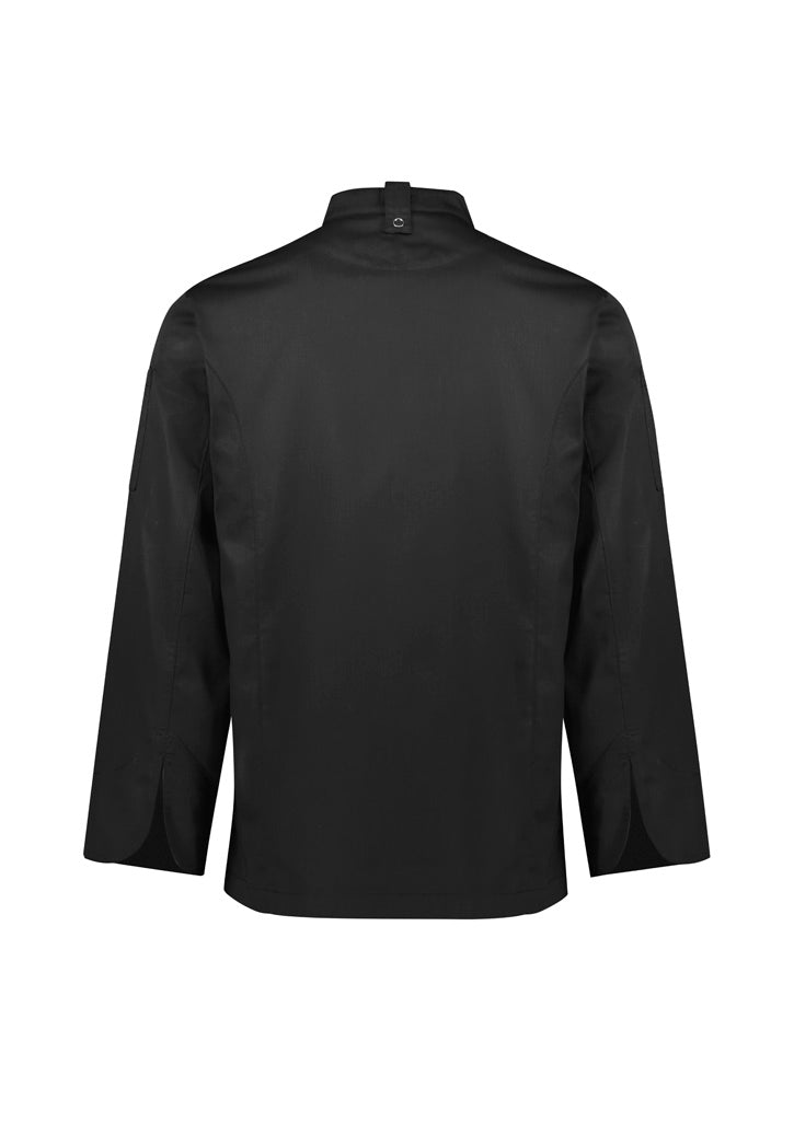 Biz Collection - Mens Alfresco Long Sleeve Chef Jacket - CH330ML