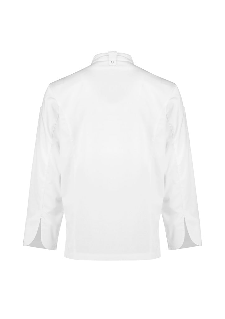 Biz Collection - Mens Alfresco Long Sleeve Chef Jacket - CH330ML
