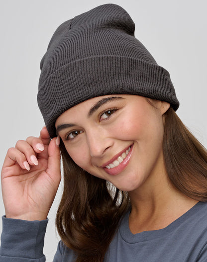 Winning Spirit - Roll Up Rpet Knit Beanie - CH61