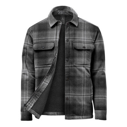 Stormtech -  Men's Highland Sherpa Lined Plaid Jacket - CJK-1M