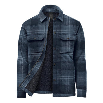 Stormtech -  Men's Highland Sherpa Lined Plaid Jacket - CJK-1M