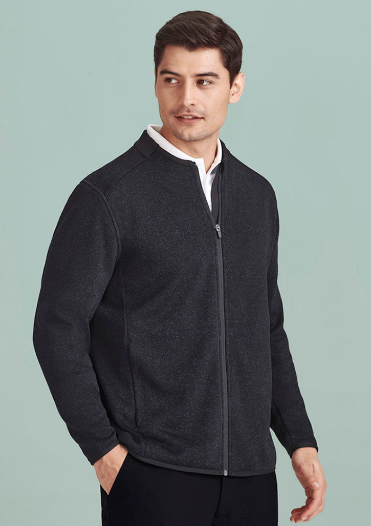 Biz Care - Nova Mens Knit Jacket - CO342MJ