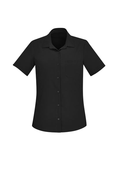 Biz Care - Womens Easy Stretch Short Sleeve Shirt  - CS947LS -1st