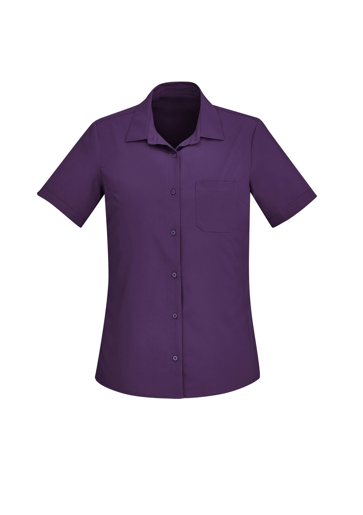 Biz Care - Womens Easy Stretch Short Sleeve Shirt  - CS947LS -1st