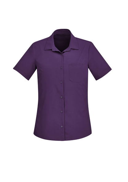 Biz Care - Womens Easy Stretch Short Sleeve Shirt  - CS947LS -1st