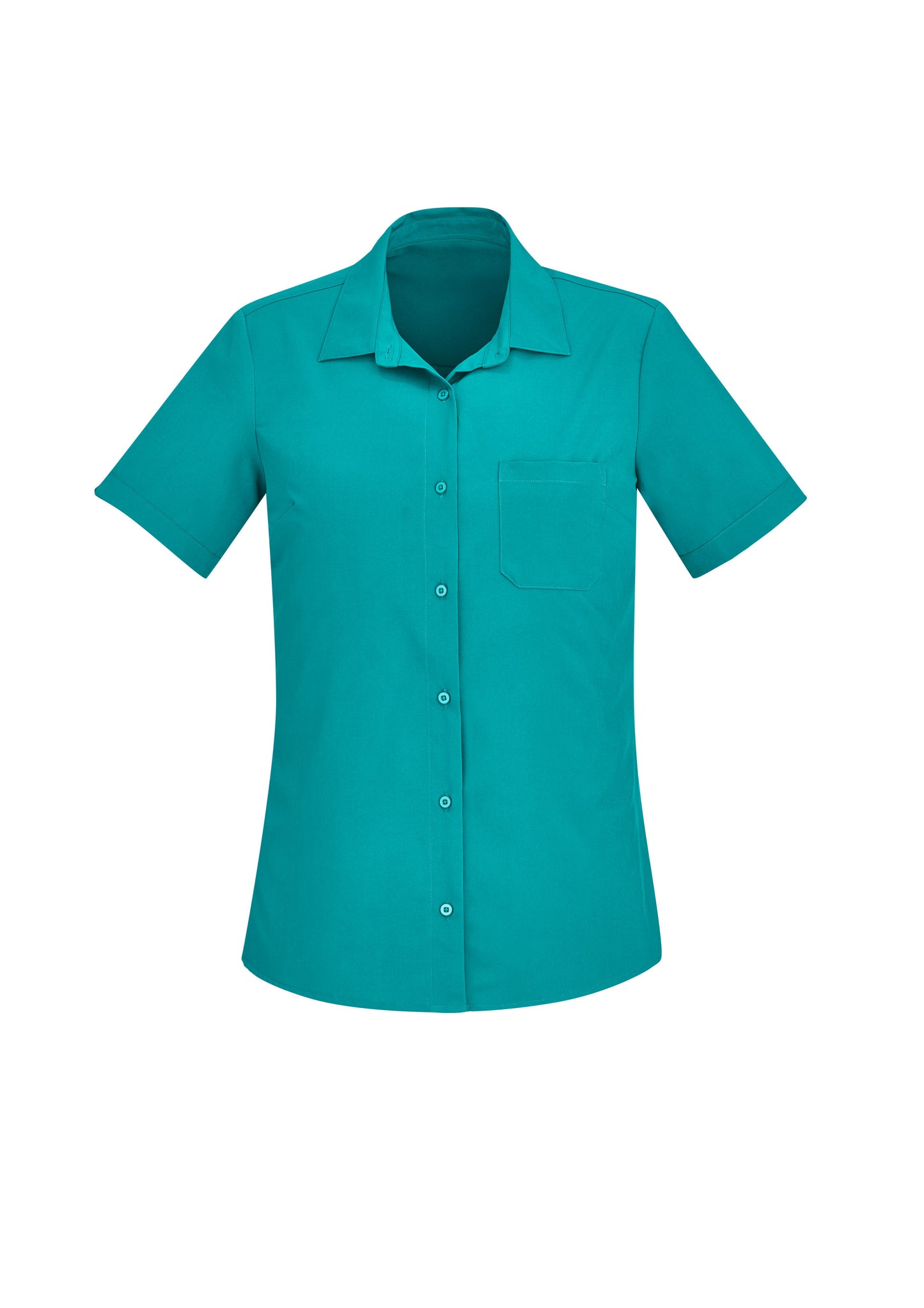 Biz Care - Womens Easy Stretch Short Sleeve Shirt  - CS947LS -1st