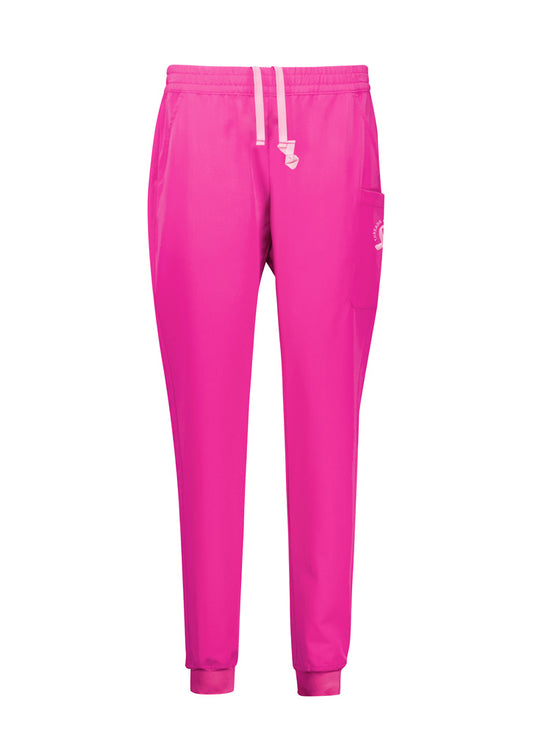 Biz Care - Womens Pink Jogger Scrub Pant - CSP241LL