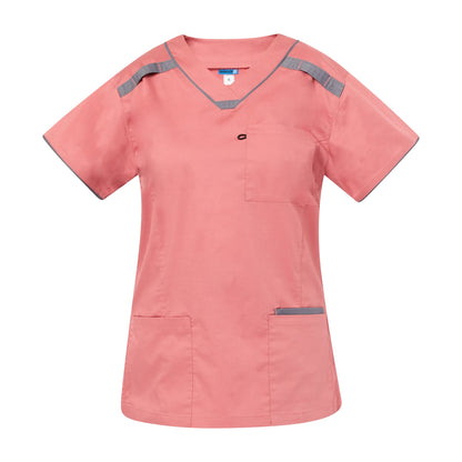 MEDI18 - Womens Stretch Scrub Top - M88026