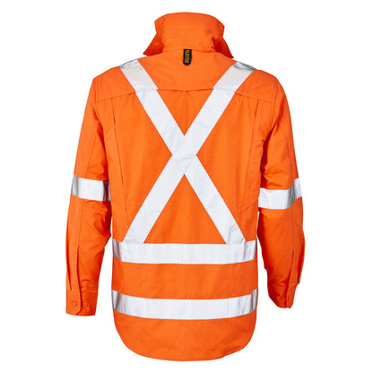 Rsea - Eleven Workwear AEROCOOL Hi-Vis 'X' Taped L/S Shirt - E1376T