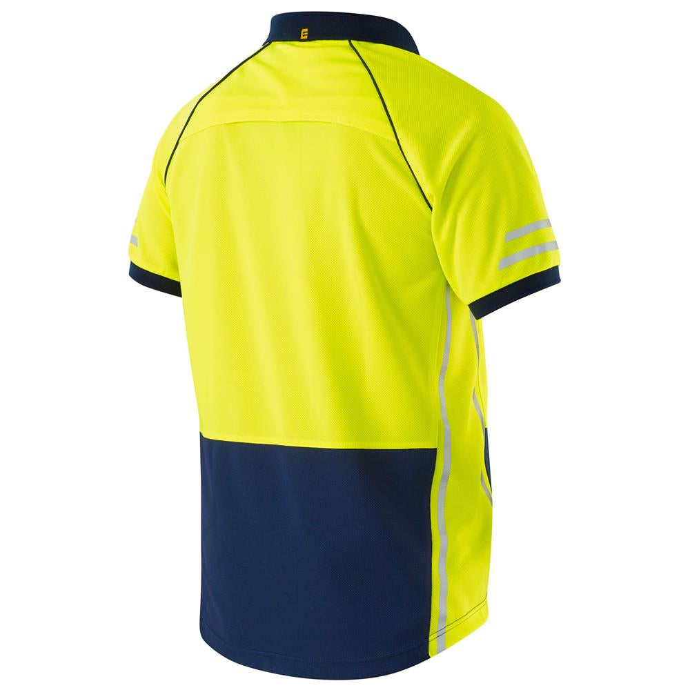 Rsea - Eleven Workwear Aerocool Spliced Hi-Vis Polo Shirt - E1423S