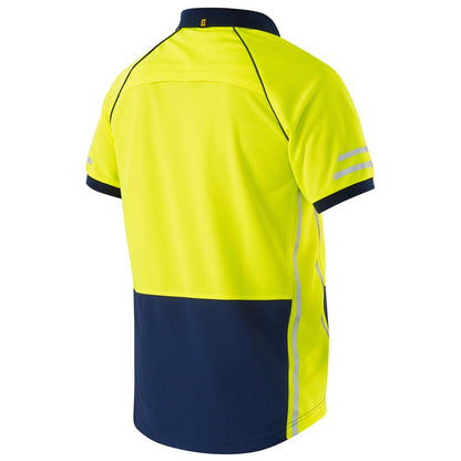 Rsea - Eleven Workwear Aerocool Spliced Hi-Vis Polo Shirt - E1423S
