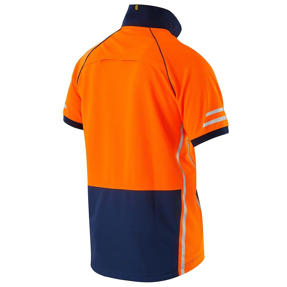 Rsea - Eleven Workwear Aerocool Spliced Hi-Vis Polo Shirt - E1423S