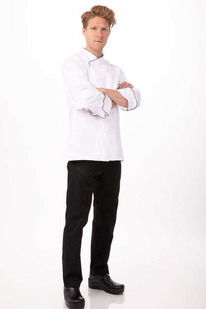 Chef Works - Monte Carlo Premium Cotton Chef Jacket