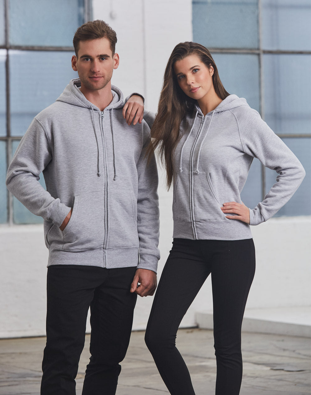 Winning Spirit-Double Bay Hoodie Ladies'-FL04