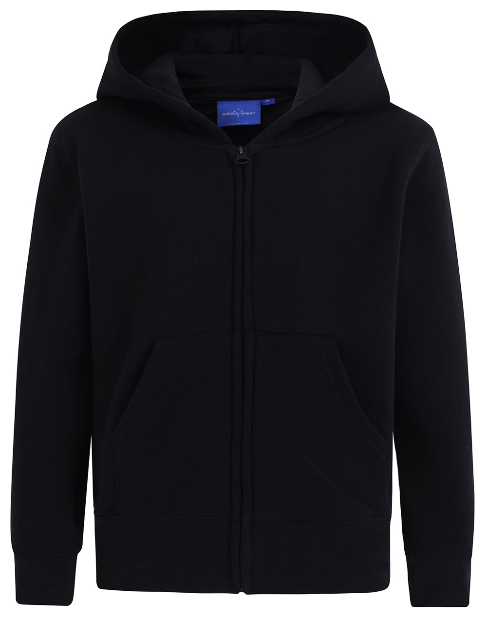 Winning Spirit- Kids' Double Bay Full Zip Fleecy Hoodie (FL03K)