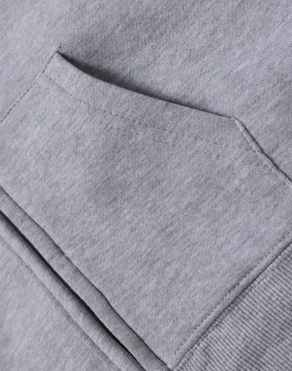 Winning Spirit- Kids' Double Bay Full Zip Fleecy Hoodie (FL03K)