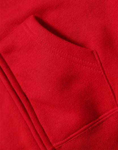 Winning Spirit- Kids' Double Bay Full Zip Fleecy Hoodie (FL03K)