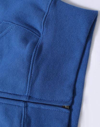 Winning Spirit- Kids' Double Bay Full Zip Fleecy Hoodie (FL03K)