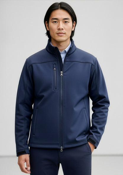 Biz Collection Mens Soft Shell Jacket-J3880