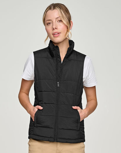 Winnning Spirit - Ladies Sustainable Insulated Puffer Vest (3D Cut) - JK62