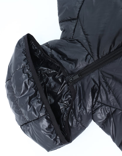 Winning Spirit - Kids Sustainable Lightweight Hooded Puffer Jacket - JK67K