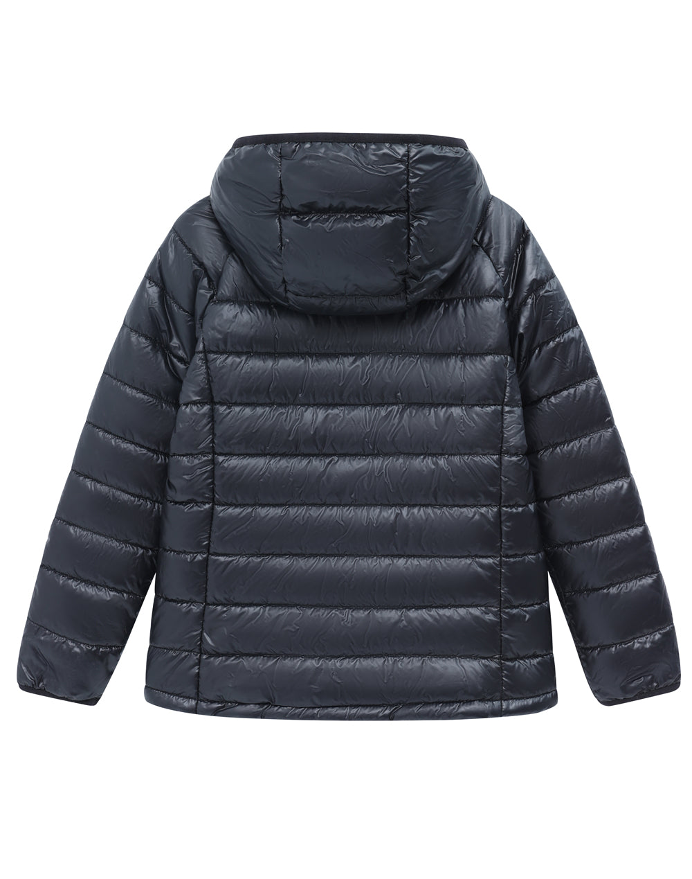 Winning Spirit - Kids Sustainable Lightweight Hooded Puffer Jacket - JK67K
