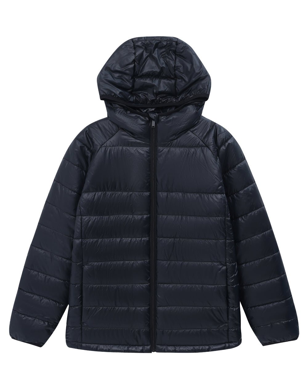 Winning Spirit - Kids Sustainable Lightweight Hooded Puffer Jacket - JK67K