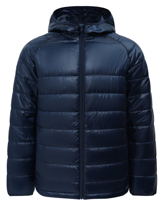 Winning Spirit - Adults Sustainable Lightweight Hooded Puffer Jacket - JK67