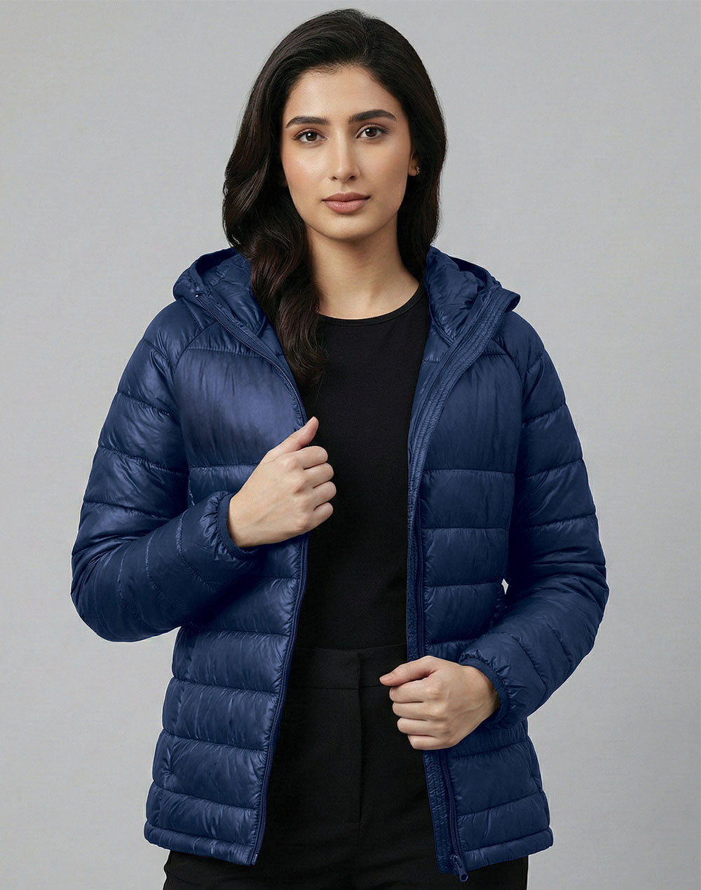 Winning Spirit - Adults Sustainable Lightweight Hooded Puffer Jacket - JK67