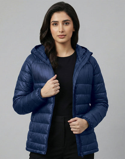 Winning Spirit - Adults Sustainable Lightweight Hooded Puffer Jacket - JK67