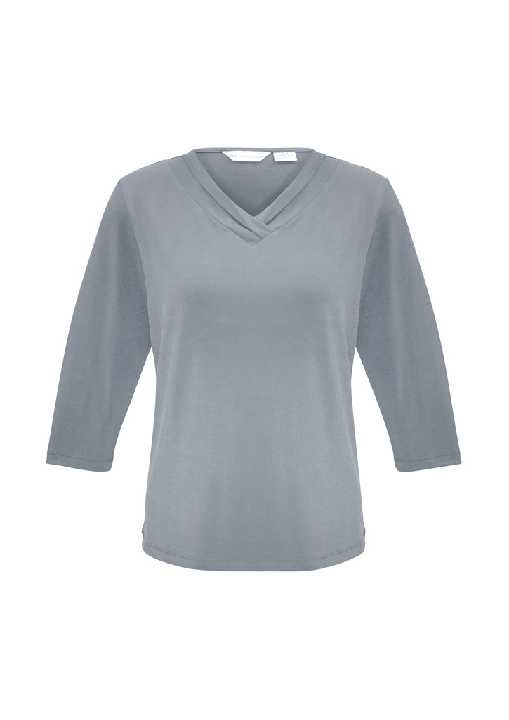 Biz Collection Ladies Lana 3/4 Sleeve Top K819LT