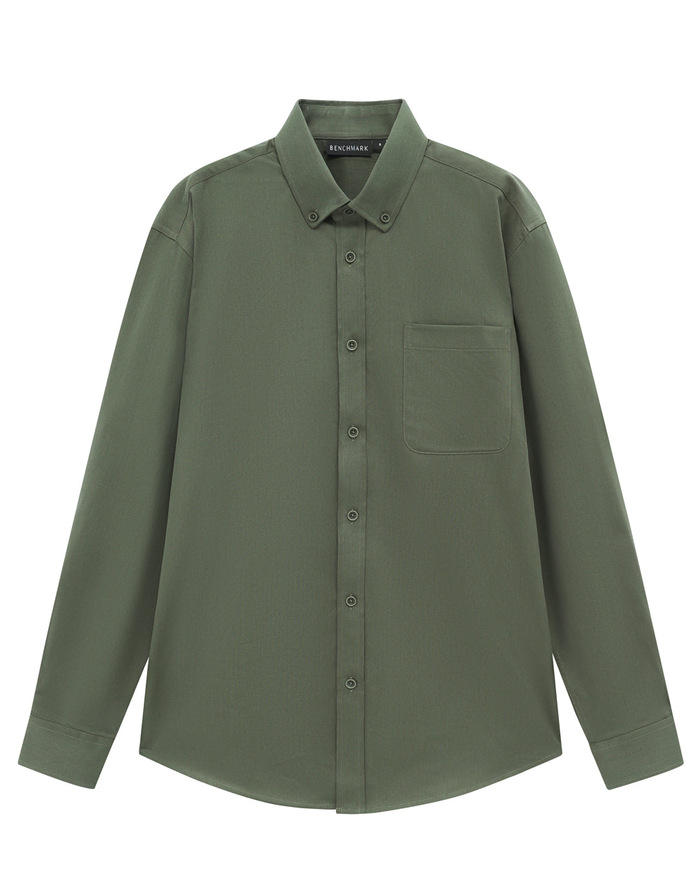 Winning Spirit - Mens Smart Casual Cotton Blend L/S Shirt - M7009L