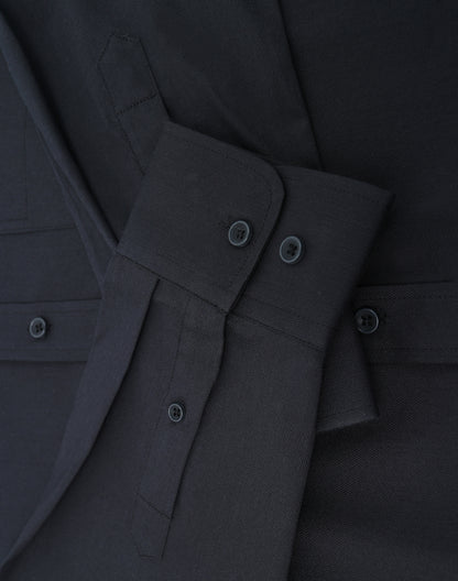 Winning Spirit - Mens Smart Casual Cotton Blend L/S Shirt - M7009L