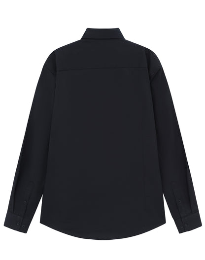 Winning Spirit - Mens Smart Casual Cotton Blend L/S Shirt - M7009L